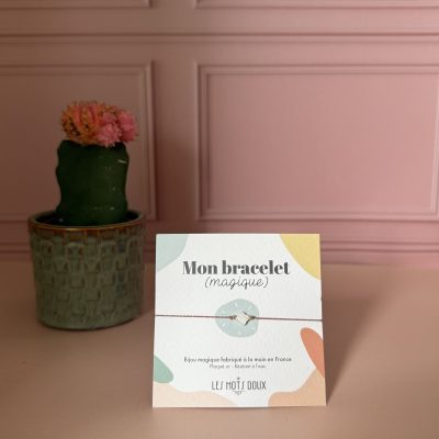 Copie du Bracelet Trèfle Rose (Magique) ~ LES MOTS DOUX